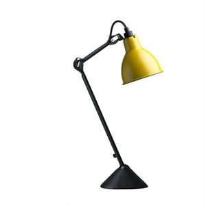 Lampe Gras N205 Lámpara de Mesa Negro mate/Amarillo Mate