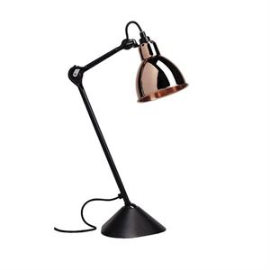 Lampe Gras N205 Lámpara de Mesa Negro mate/Cobre