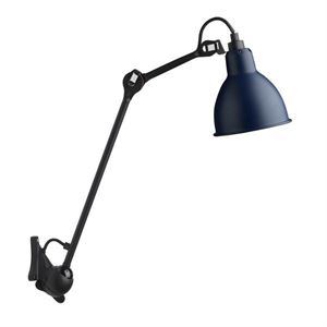 Lampe Gras N222 Lámpara de Pared Negro mate/Azul Mate
