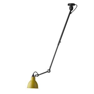 Lampe Gras N302 Lámpara de Techo Negro mate/Amarillo Mate