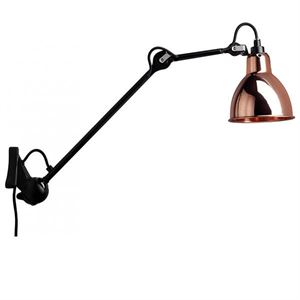 Lampe Gras N222 Lámpara de Pared Negro mate/Cobre