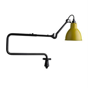 Lampe Gras N303 Lámpara de Pared Negro mate/Amarillo