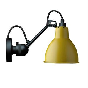 Lampe Gras N304 Lámpara de Pared Cableada Negro mate/Amarillo Mate