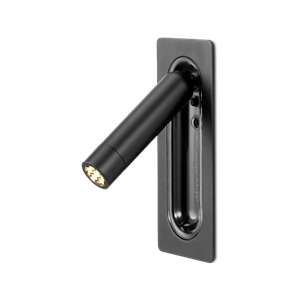 Marset Lámpara de Pared Ledtube Integrado Negro