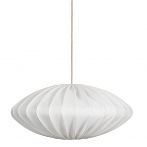 Pantalla Watt & Veke Ellipse 80 Lino Blanco