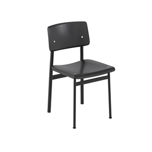 Silla de Comedor Muuto Loft Negro