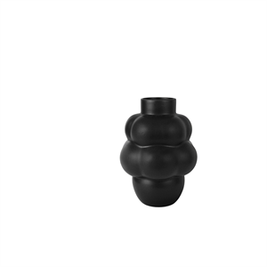 Louise Roe Globo 04 Jarrón Petit Ink Negro