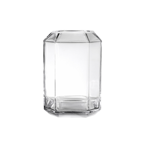 Jarrón joya gigante Transparente Louise Roe