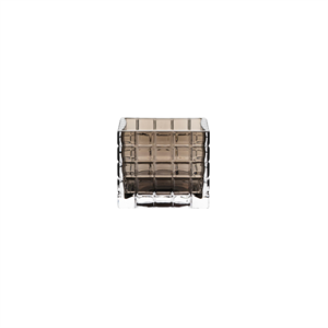 Portavelas Louise Roe City Light 1, color humo