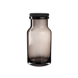 Louise Roe Vigga Contenedor de Vidrio H36 Ahumado