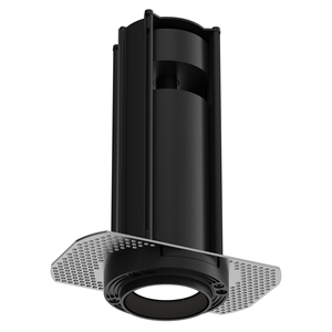 Lámpara de Techo Semiempotrada Louis Poulsen LP 51 Ø5.7 2700K con Encendido/apagado en Negro