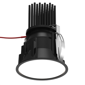 Lámpara de Techo Empotrada Louis Poulsen LP70 Ø8 6,5 W 3000 K y Dali Negro