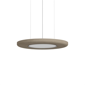 Lámpara Colgante Louis Poulsen LP Slim L80 de Aluminio Crudo Oscuro de 3000 K