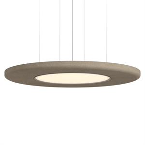 Lámpara Colgante Louis Poulsen LP Slim L120 de Aluminio Crudo Oscuro de 3000 K
