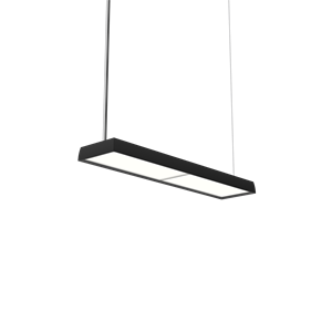 Lámpara Colgante Individual Louis Poulsen LP Slim de 3000 K y Dali Negro