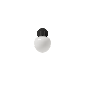 LYFA MEMOIR 120 Lámpara de Pared Negro/ Ópalo