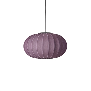 Lámpara Colgante Ovalado Made By Hand Knit-Wit Ø57 LED Borgoña