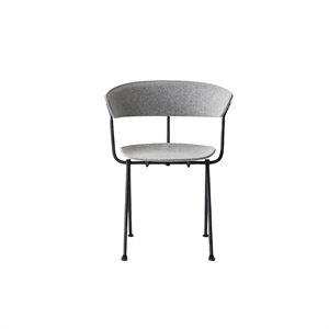 Magis Officina Silla De Comedor Antracita/Cuadrada Divina Gris Claro