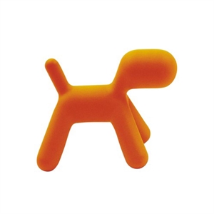 Magis Puppy Abstractdog Taburete Pequeño Naranja