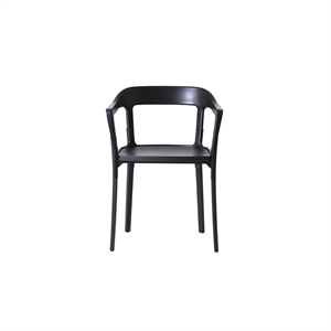 Silla de Comedor Magis Steelwood Negro