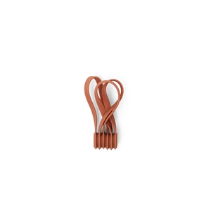 Brida para Cables de Pedestal Rosa Polvorienta Magnética