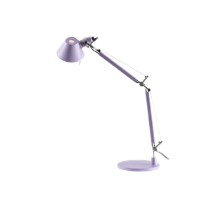 Lámpara de mesa Artemide Tolomeo Micro, color lavanda Mate
