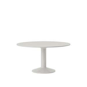 Mesa de Comedor Media Muuto Ø140 Linóleo Gris