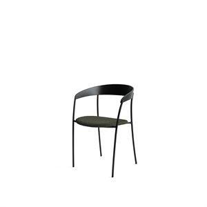 Silla de Comedor Missing con Reposabrazos New Works Roble Negro /pino Barnum