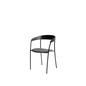 New Works Missing Silla de Comedor con Reposabrazos Roble Negro /Remix 3 163