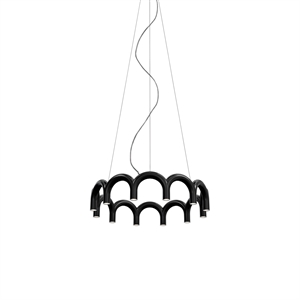 Lámpara Colgante Oblure Arch Circle 98 Negro