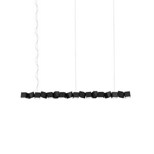 Lámpara Colgante Oblure Blockchain 17 Negro