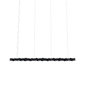 Lámpara Colgante Oblure Blockchain 23 Negro