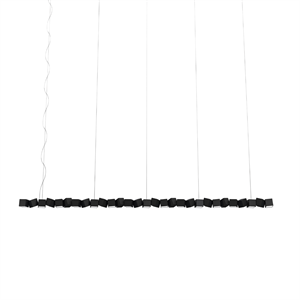 Lámpara Colgante Oblure Blockchain 29 Negro