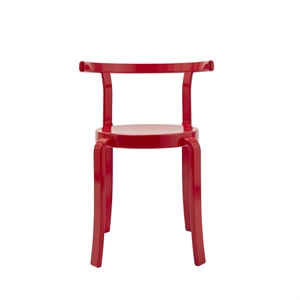 Magnus Olesen Serie 8000 Silla de Comedor Haya/ Rojo