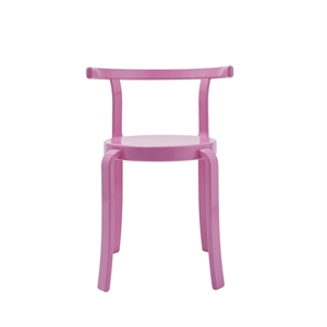 Magnus Olesen Serie 8000 Silla de Comedor Haya/Retro Rosa