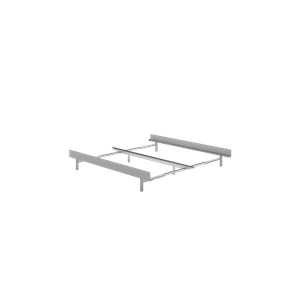 Estructura de Cama Moebe Bed 90-180 cm Acero Inoxidable