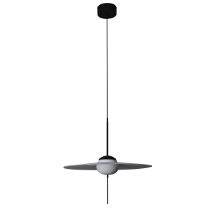 DCW Mono 500 Lámpara Colgante Negro/Blanco