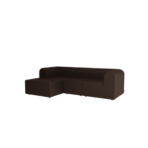 Sofá Montana Paradigm de 3 Plazas con Puf Izquierdo RW397-ReWool397