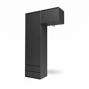 Armario Montana Selection Attire II con barra para colgar 04-Antracita