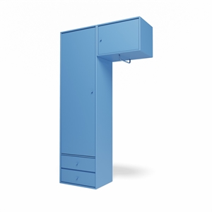 Armario Montana Selection Attire II con barra para colgar 154-Azure