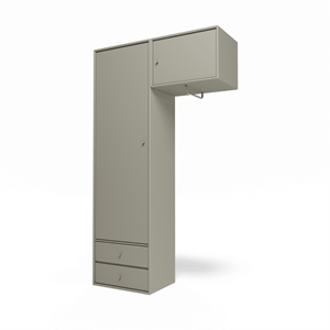 Armario Montana Selection Attire II con barra para colgar 144-Fennel