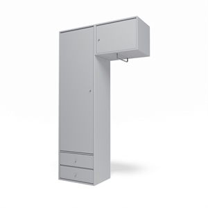 Armario Montana Selection Attire II con barras para colgar 02-Fjord