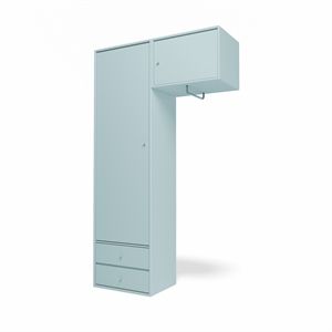 Armario Montana Selection Attire II con barra para colgar 148-Flint