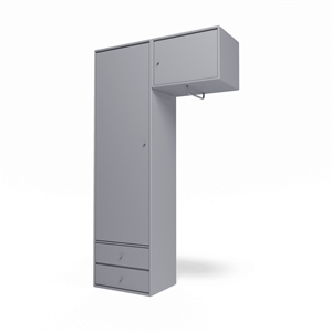 Armario Montana Selection Attire II con barra para colgar, 100 gráficos