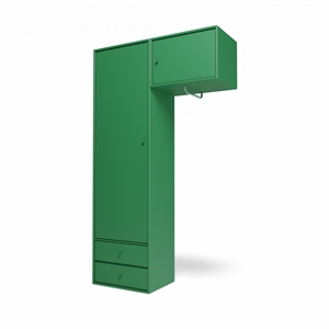 Armario Montana Selection Attire II con barra para colgar 152-Perejil