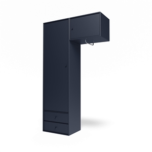 Armario Montana Selection Attire II con barra para colgar, 147-Shadow