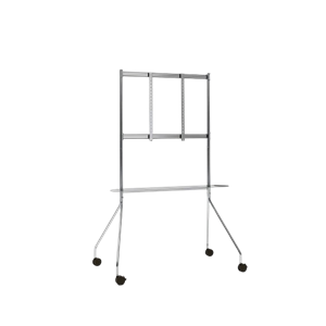 Pedestal Moon Pro - Soporte para TV (Cromo Mate)