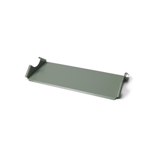 Estantería con Pedestal y Bandeja Moon Verde Musgo