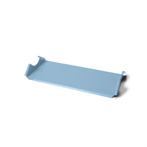 Pedestal Moon Tray Estante Azul Empolvado