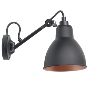 Lampe Gras N104 Lámpara de Pared Negro/ Negro/ Cobre – DCWéditions